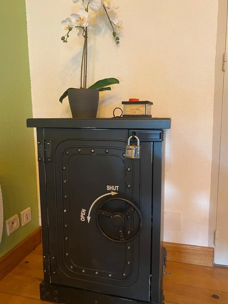Le coffre final qui renferme la clef de la chambre