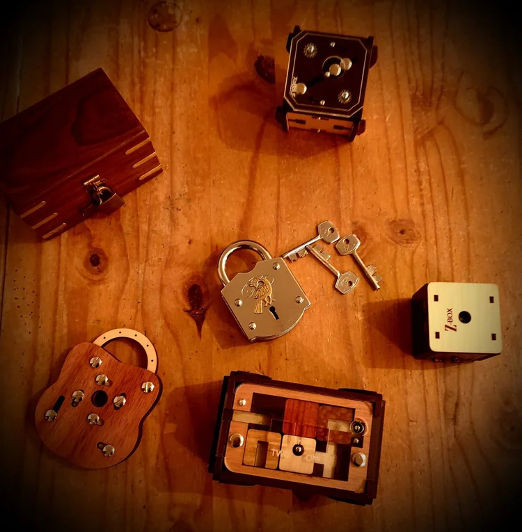 L'entrée de l'appartement où commence l'escape game