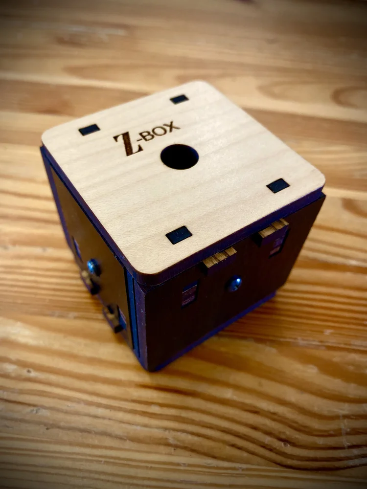 Boîte à secret en bois