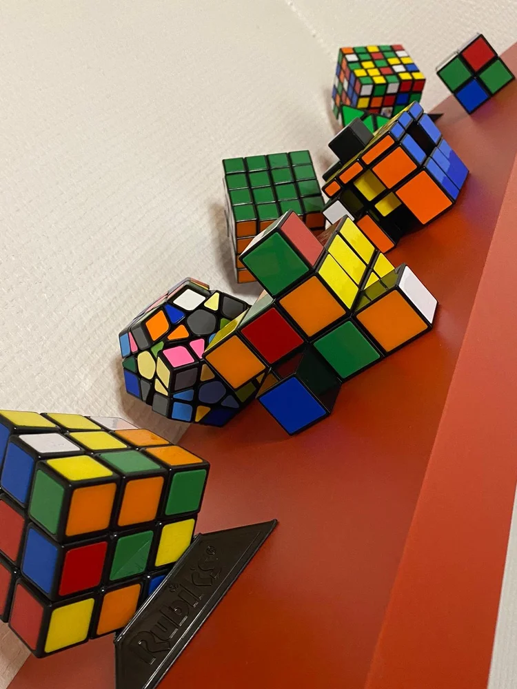 Rubik's cubes, une des énigmes