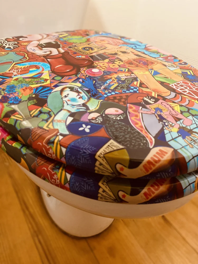 Les toilettes de l'appartement